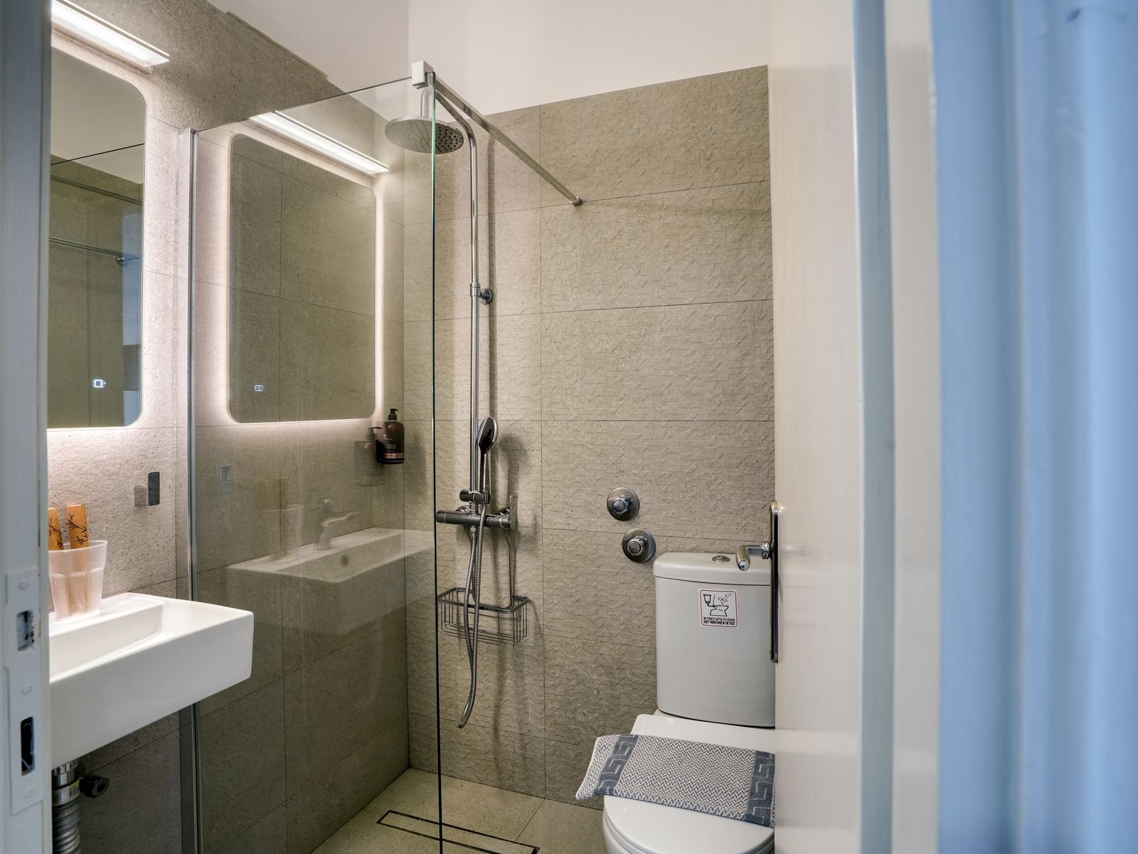 Renovated bathroom
