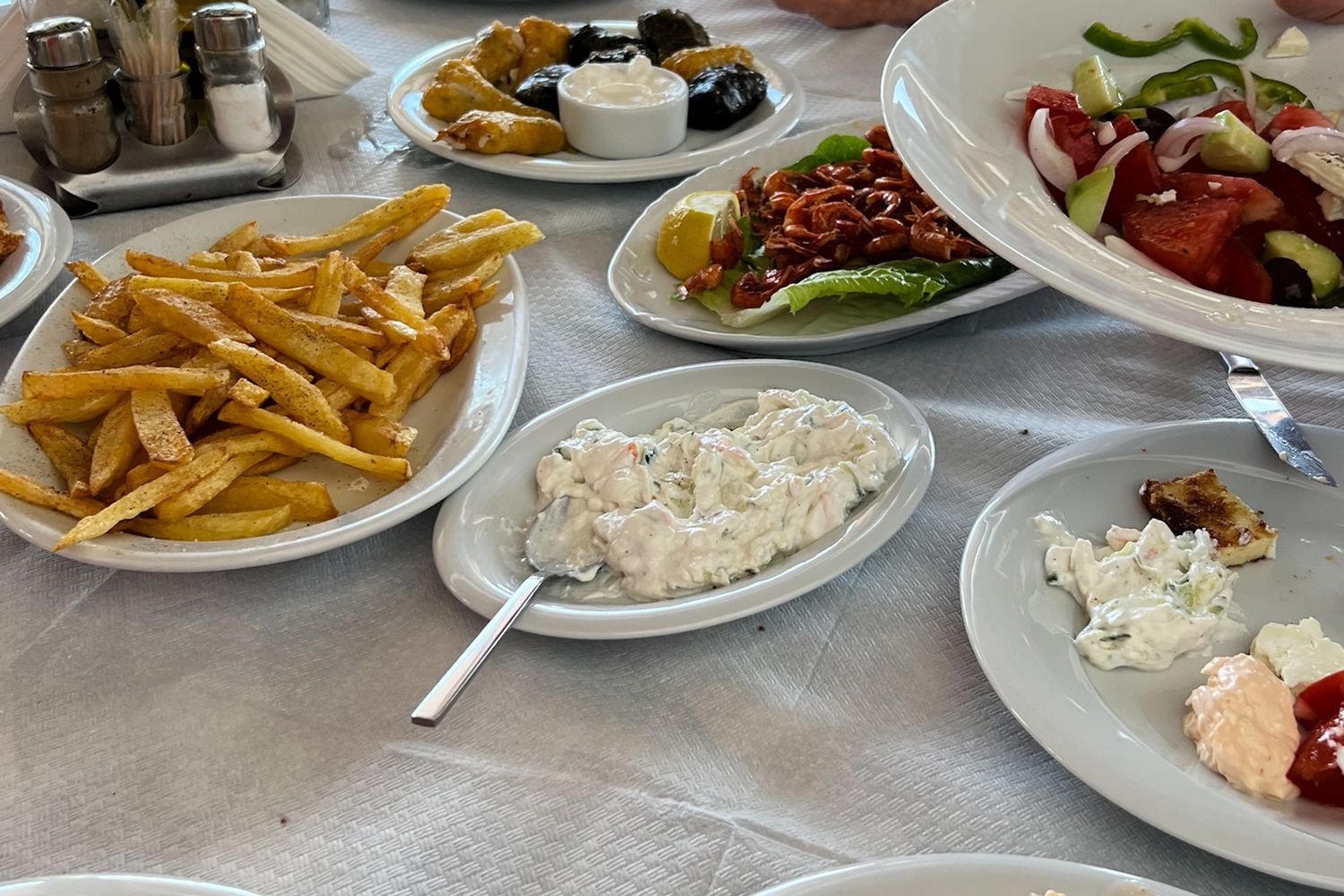 The tavernas